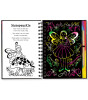 Peter Pauper Press Scratch & Sketch Kazı Öğren Kitap // Garden Fairies