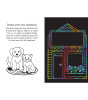 Peter Pauper Press Scratch & Sketch Kazı Öğren Kitap // Pet Shop