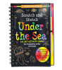 Peter Pauper Press Scratch & Sketch Kazı Öğren Kitap // Under The Sea