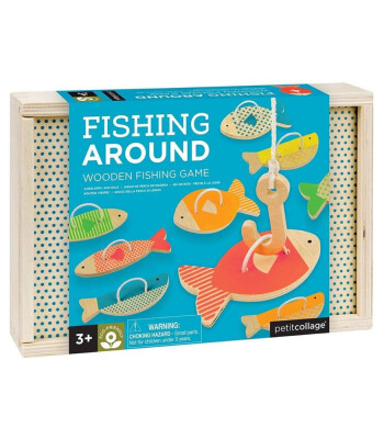 Petit Collage Ahşap Balık Tutma Oyunu // Fishing Around