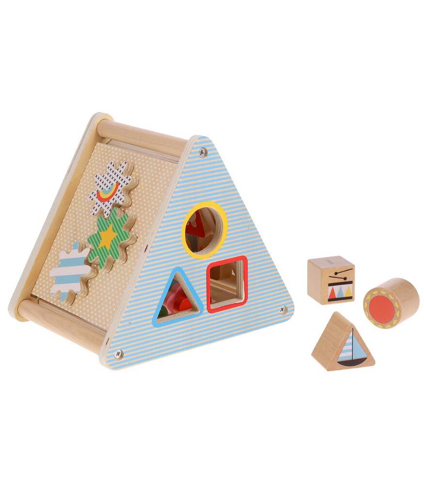 Petit Collage In Our House Follow + Spot Puzzle, multicolor, PTC259