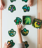 Petit Collage Kart Eşleştirme Oyunu // Dinosaur Jumble