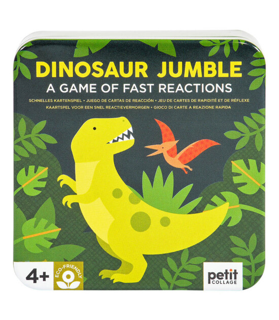 Petit Collage Kart Eşleştirme Oyunu // Dinosaur Jumble