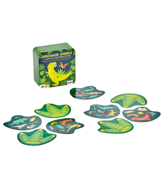 Petit Collage Kart Eşleştirme Oyunu // Dinosaur Jumble