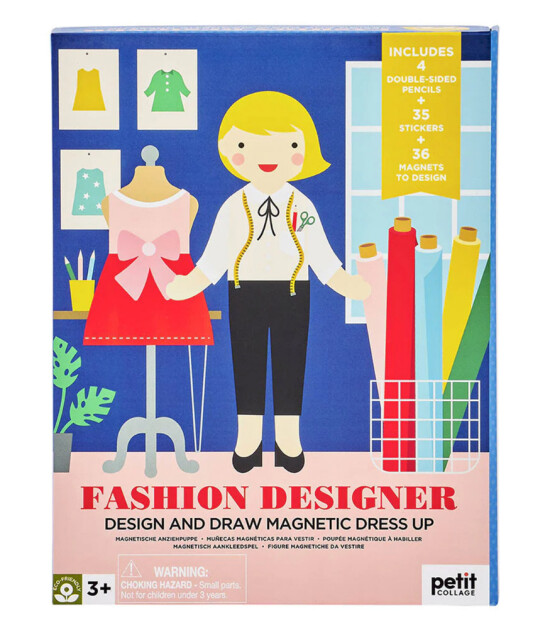 Petit Collage Mıknatıslı Giydirme Seti // Fashion Designer