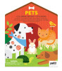 Petit Collage Çıkartmalı Boyama Kitabı // Pets