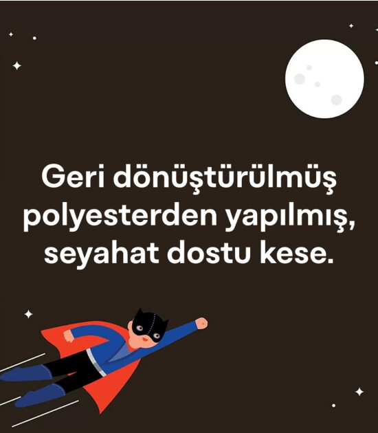 Petit Collage Taşınabilir Çantalı Çift Taraflı Yapboz (49 Parça) // Superheroes
