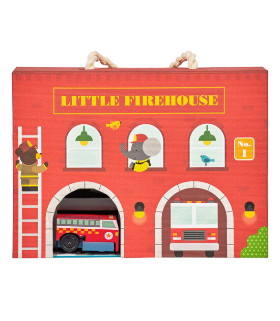 Petit Collage Wind-Up Oyun Seti //Little Firehouse