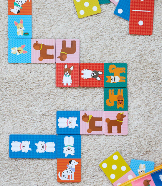 Petit Collage Domino Oyunu // Doggies