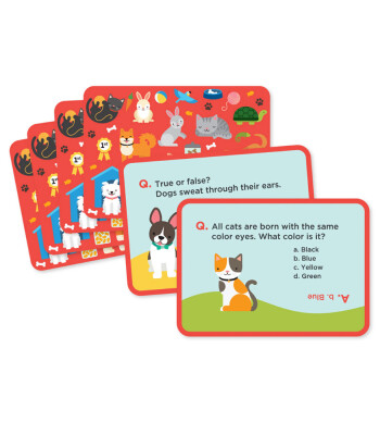 Petit Collage Trivia Soru Kartları // Pets