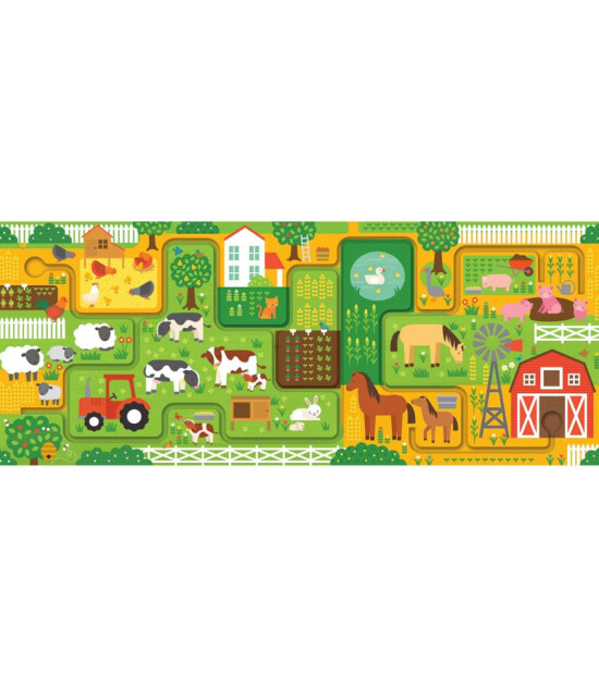 Petit Collage Takip Et Bul Yapboz // At The Farm Follow