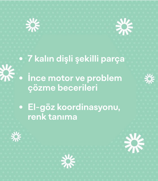 Petit Collage Hareketli Ahşap Yapboz // Busy Tree