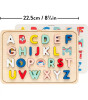 Petit Collage Ahşap Yapboz // Multi Language Alphabet