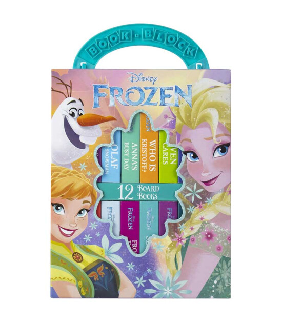 Pi Kids Disney: My First Library 12 Board Books- Frozen