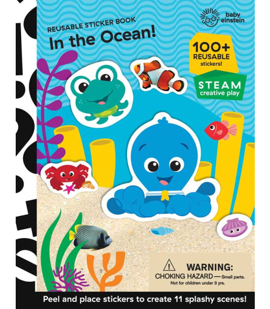 Pi Kids Baby Einstein: Sticker Book-  In the Ocean!