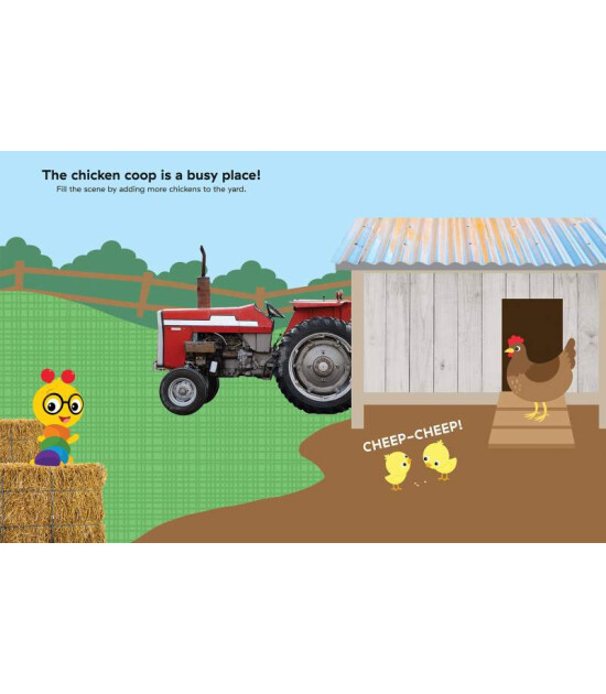 Pi Kids Baby Einstein: Sticker Book-  On the Farm!