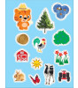 Pi Kids Baby Einstein: Sticker Book-  On the Farm!