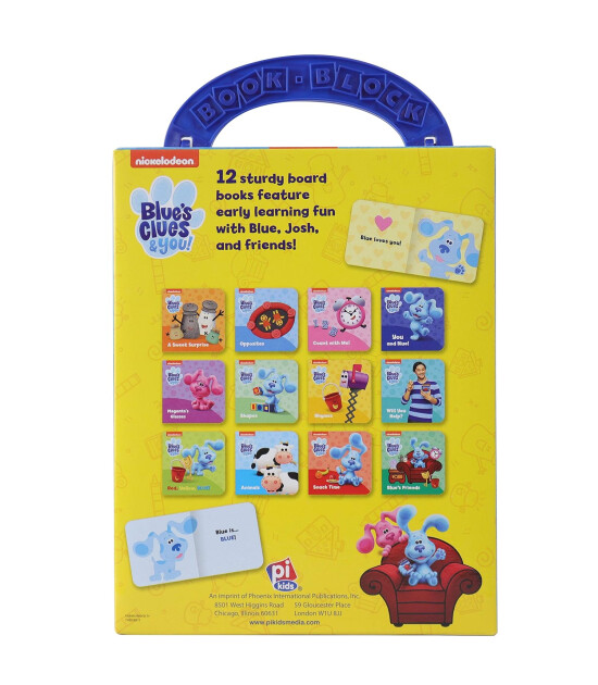Pi Kids Nickelodeon Blue's Clues  You!: My First Library Board Book Block 12-Book Set