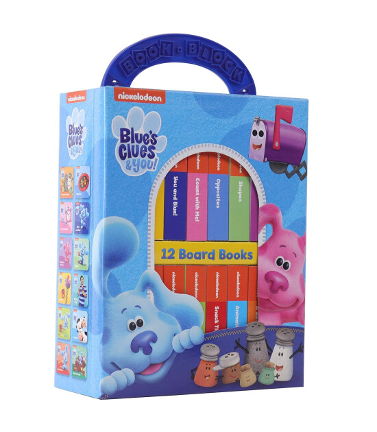 Pi Kids Nickelodeon Blue's Clues  You!: My First Library Board Book Block 12-Book Set