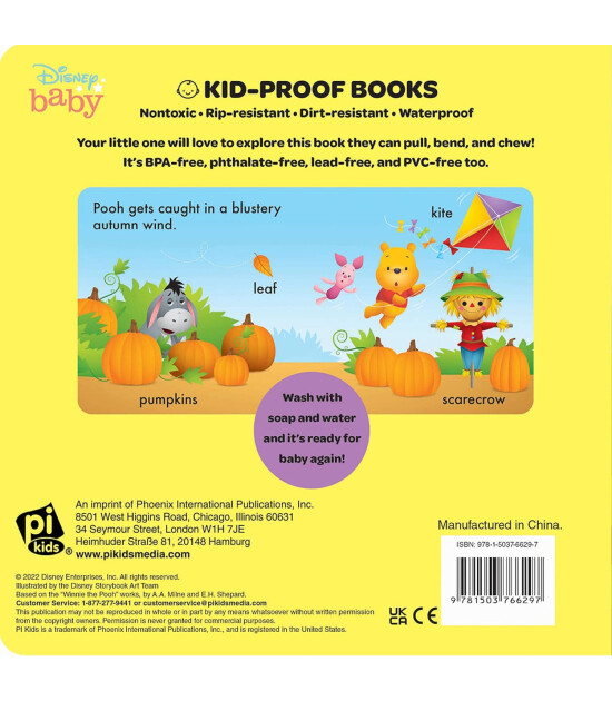 Pi Kids Disney Baby: Kid-Proof Books: Seasons