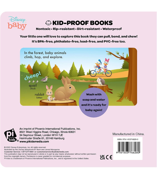 Pi Kids Disney Baby: Kid-Proof Books: Baby Animals