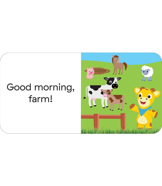 Pi Kids Baby Einstein: Farm Animals My First Library 12 Board Book Set
