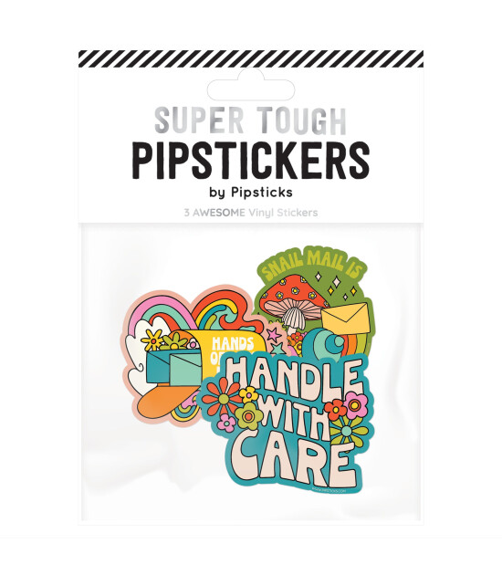 Pipsticks Vinyl Collection Sticker // Groovy Snail Mail