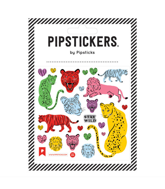 Pipsticks Sticker // Wild Cats