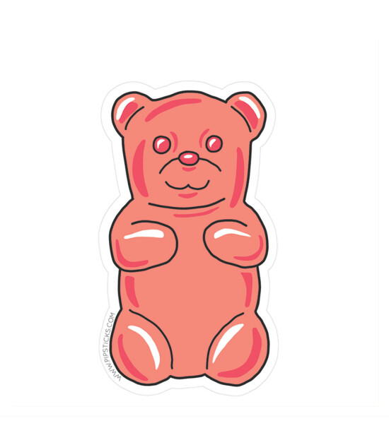 Pipsticks Vinyl Sticker // Gummy Bear