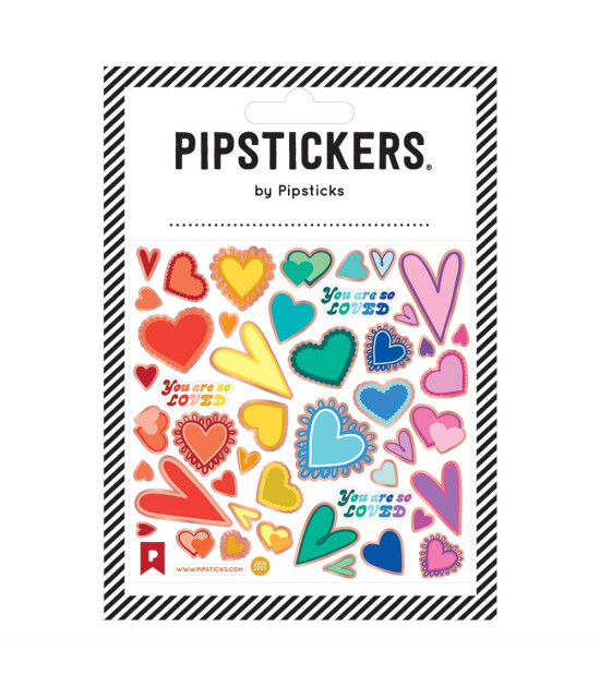 Pipsticks Sticker // The Shape Of My Heart