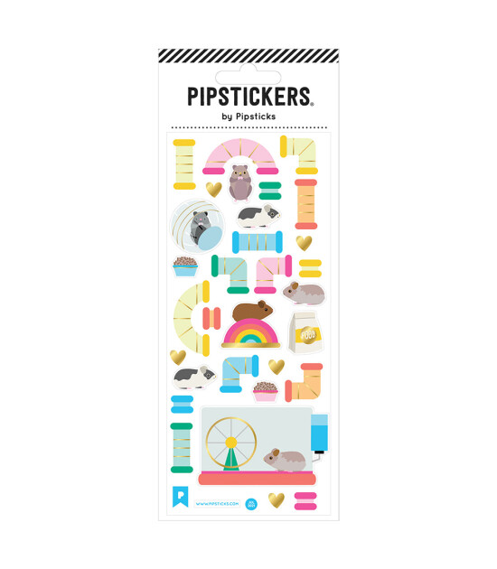Pipsticks Sticker // Hamster Habitat