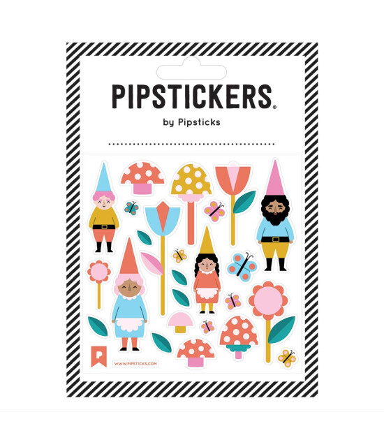 Pipsticks Fuzzy Sticker // Gnomes