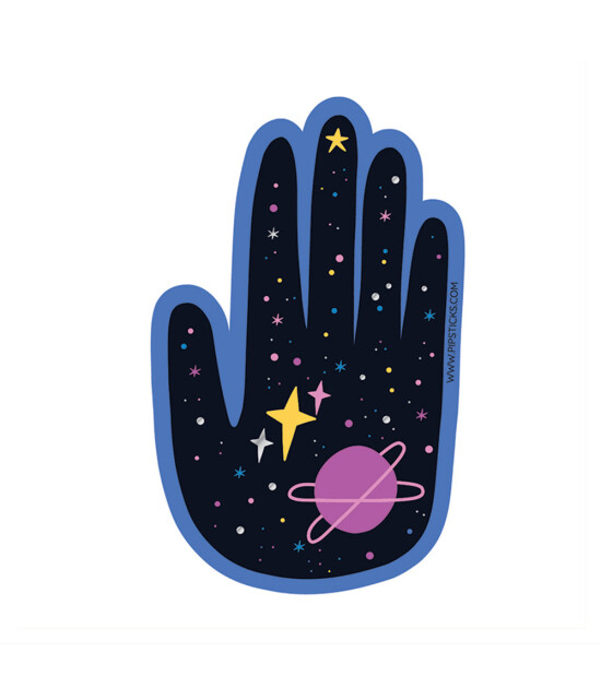 Pipsticks Vinyl Sticker // Catching Stars