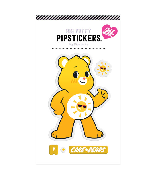 Pipsticks Big Puffy Sticker // Funshine Bear