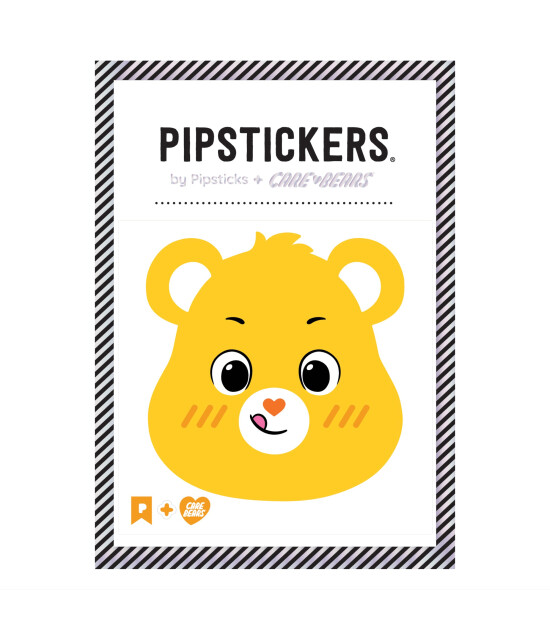 Pipsticks Fuzzy Sticker // Funshine Bear
