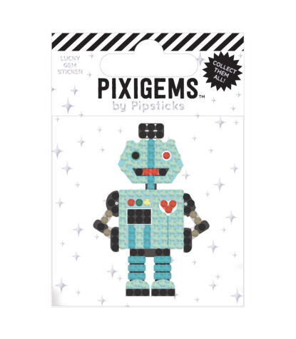 Pipsticks Pixigem Sticker // Roxi Robot