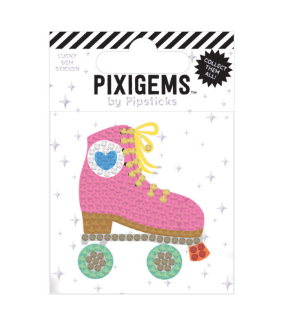 Pipsticks Pixigem Sticker // Summer Skate