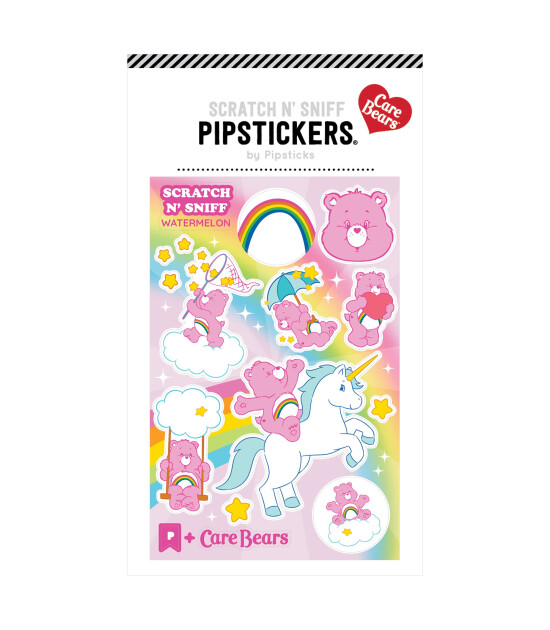 Pipsticks Scratch 'n Sniff Sticker // Sending Cheer Bear