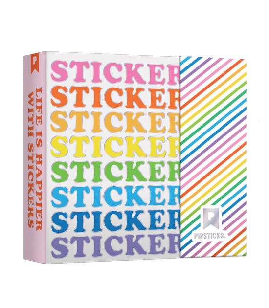 Pipsticks Sticker Keeper // Colorful Stickers