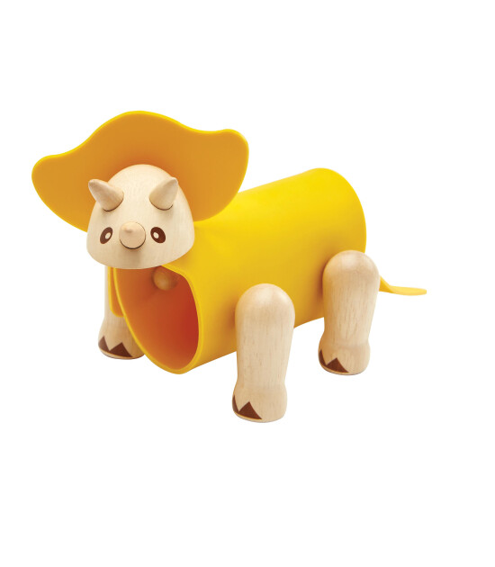 Plantoys Ahşap Kendin Yap Set // Triceratops