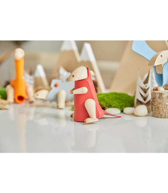 Plantoys Ahşap Kendin Yap Set // Tyrannosaurus
