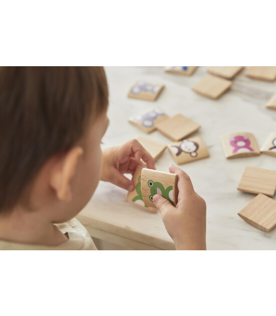 Plantoys Ahşap Hayvan Eşleştirme Oyunu