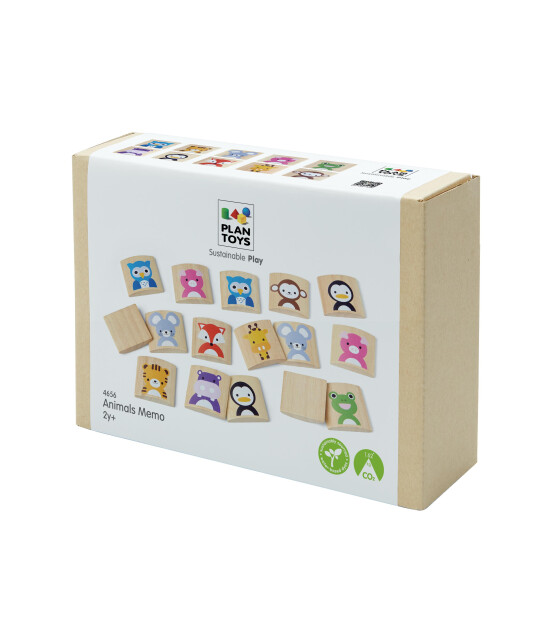 Plantoys Ahşap Hayvan Eşleştirme Oyunu