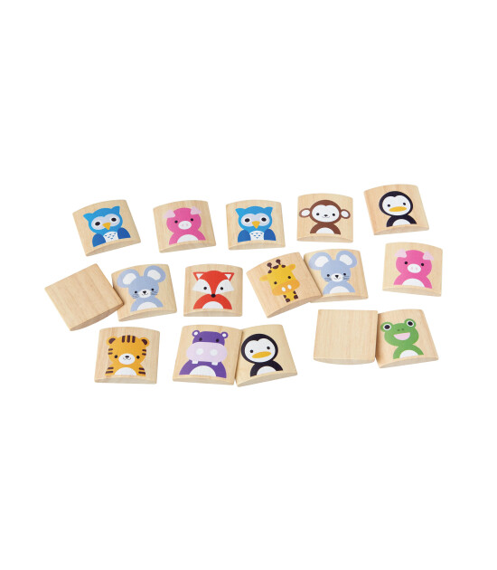 Plantoys Ahşap Hayvan Eşleştirme Oyunu
