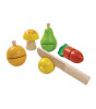 Plantoys Ahşap Meyve Sebze Oyun Seti