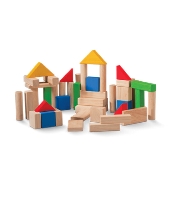 Plantoys Ahşap 50 Blocks