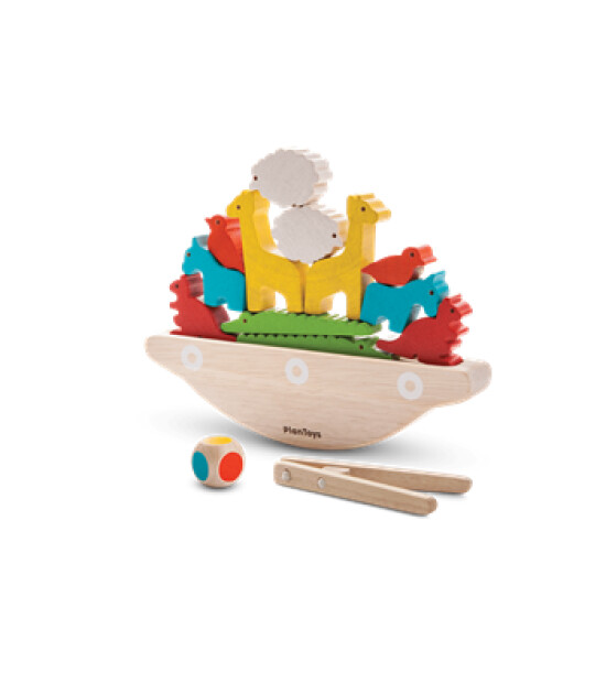 Plantoys Ahşap Dengeleme Teknesi