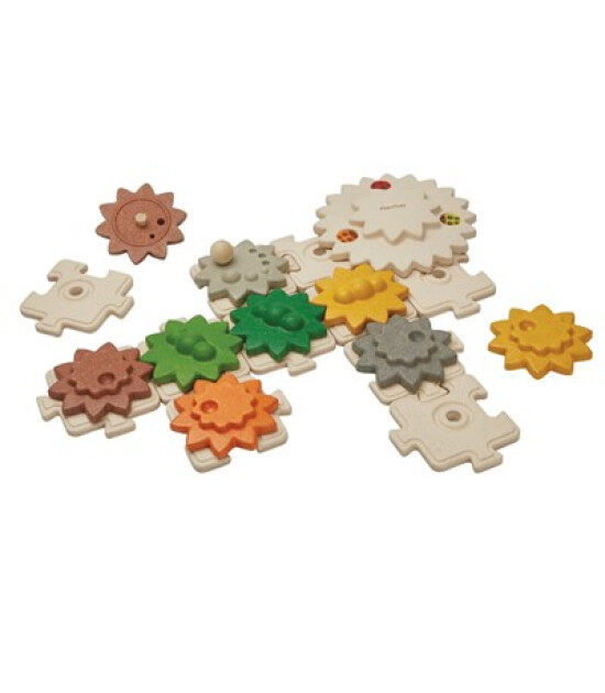 Plantoys Ahşap Gear & Puzzle