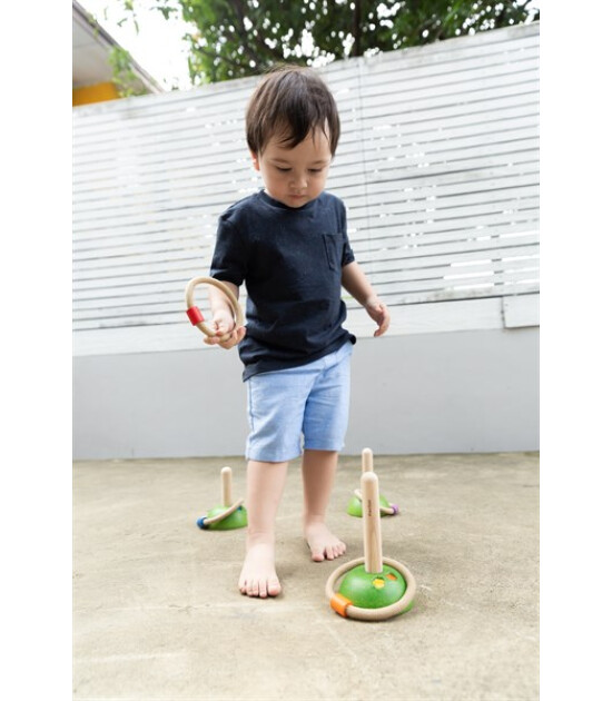 Plantoys Ahşap Meadow Ring Toss
