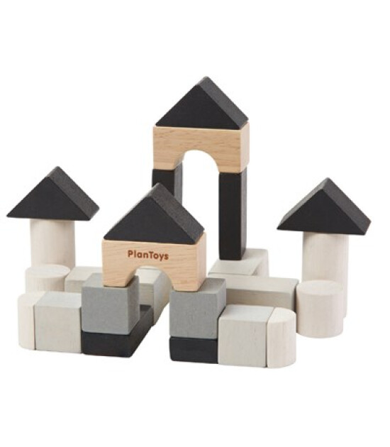 Plantoys Ahşap Mini İnşaat Seti